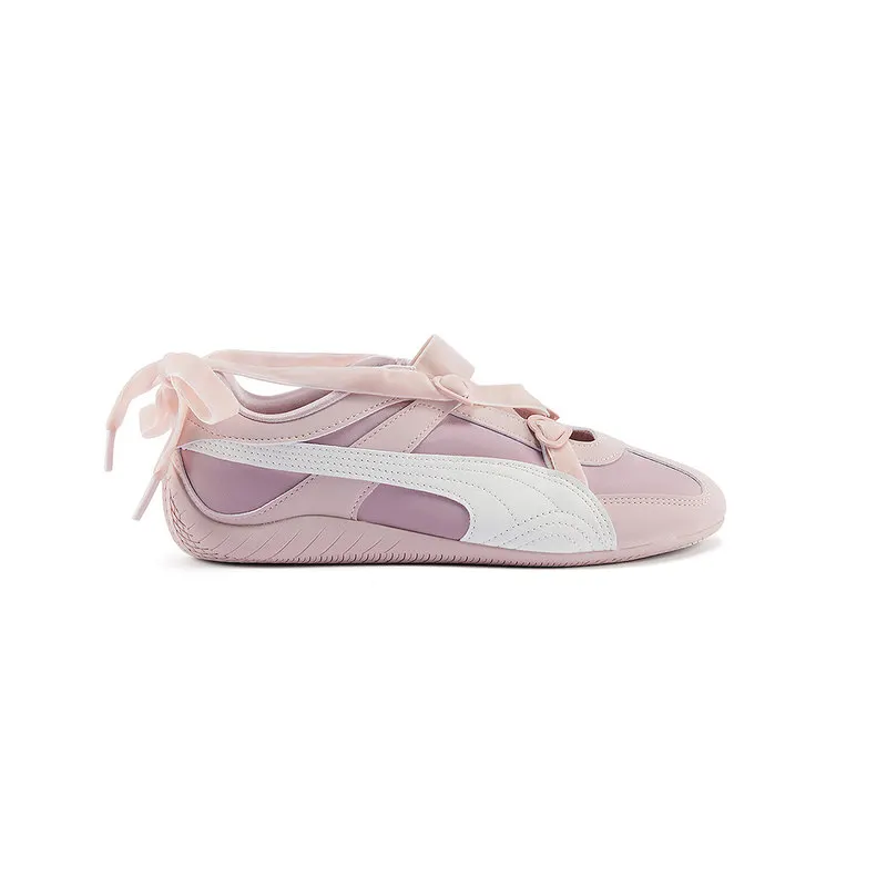 Puma Women Casual Shoes 408102-01 Vintage T Toe Bow Decoration Anti Slip Daily Fashion Sneakers