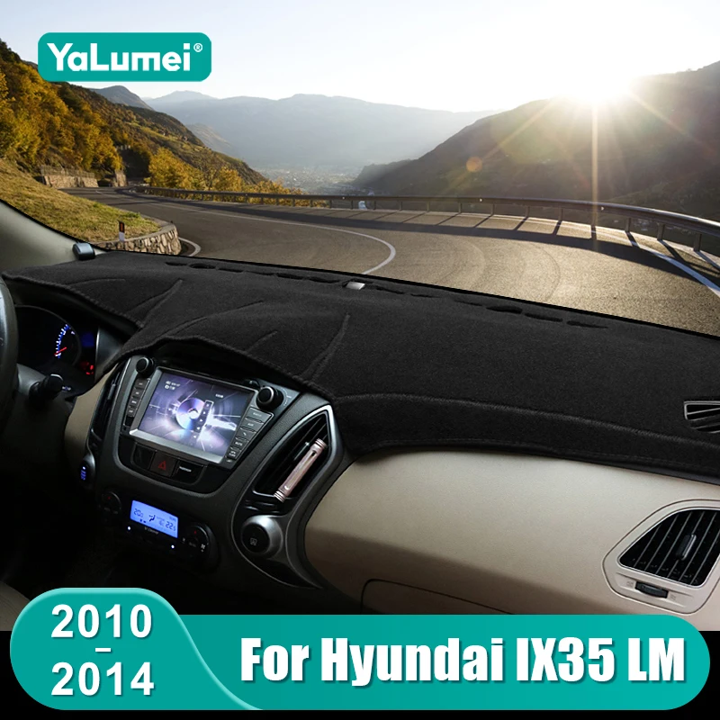 

Для Hyundai IX35 LM 2010 2011 2012 2013 2014, приборная панель автомобиля, солнцезащитный козырек, инструментальный стол, нескользящий коврик, аксессуары
