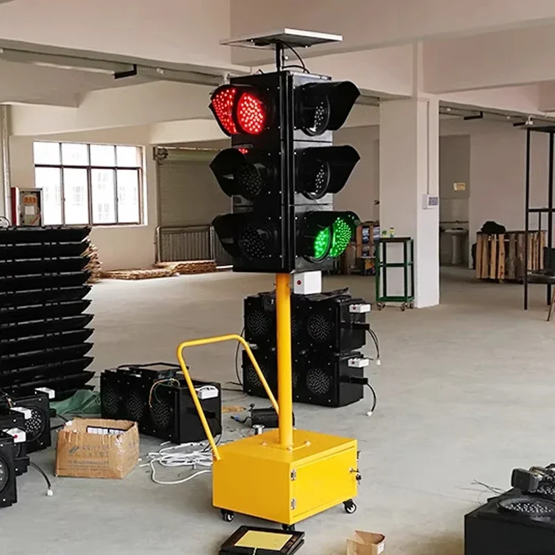 ضوء المرور الشمسي المنقلي الضوئي، ضوء إشارة المرور على الطرق، مؤشر التقاطع، ضوء السيارة #5