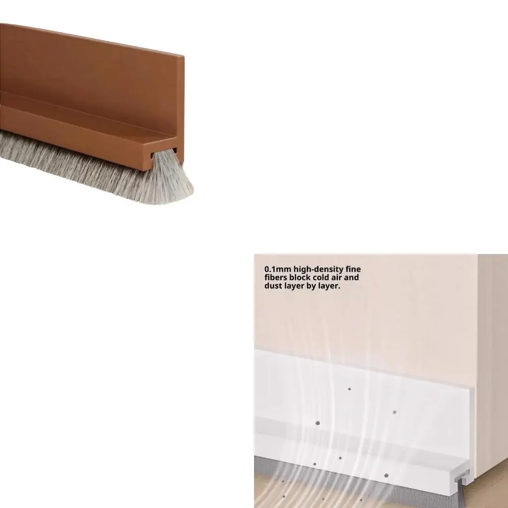 

Высокоэффективное нижнее уплотнение двери Гибкое уплотнение нижней части двери из ТПЭ для превосходной защиты от пыли, насекомых