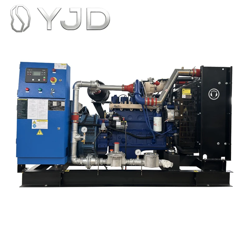 20KW-500KW Natural Gas Biogas CNG LNG Methane Generator CHP Auto Start Remote Start Biogas Purification