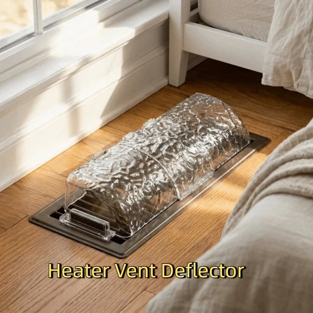 Plastic Magnetic Air Conditioner Vent Deflector Anti-Direct Blowing Retractable Air Conditioner Deflector Guide Wind