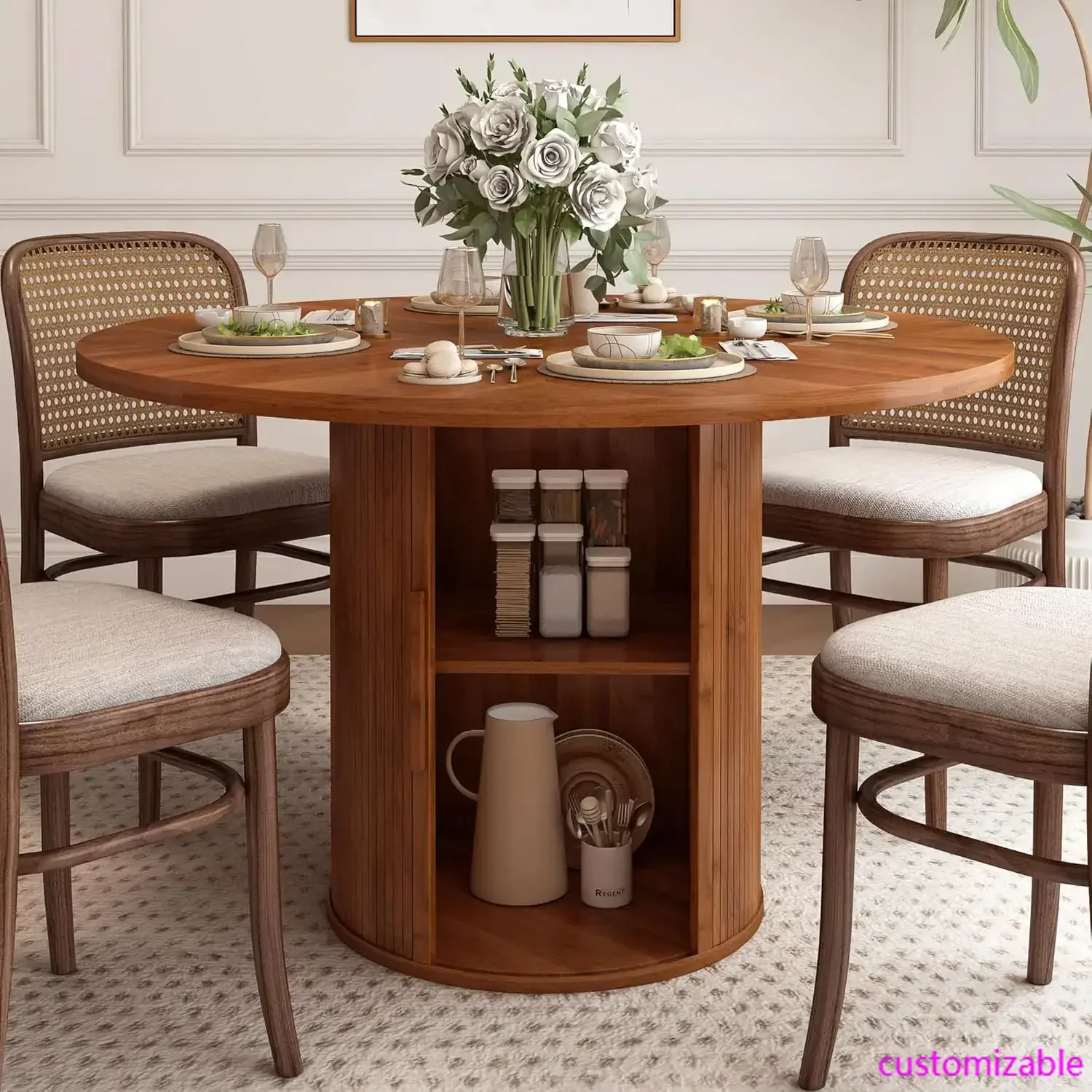 47 Inch Round Dinin… - image