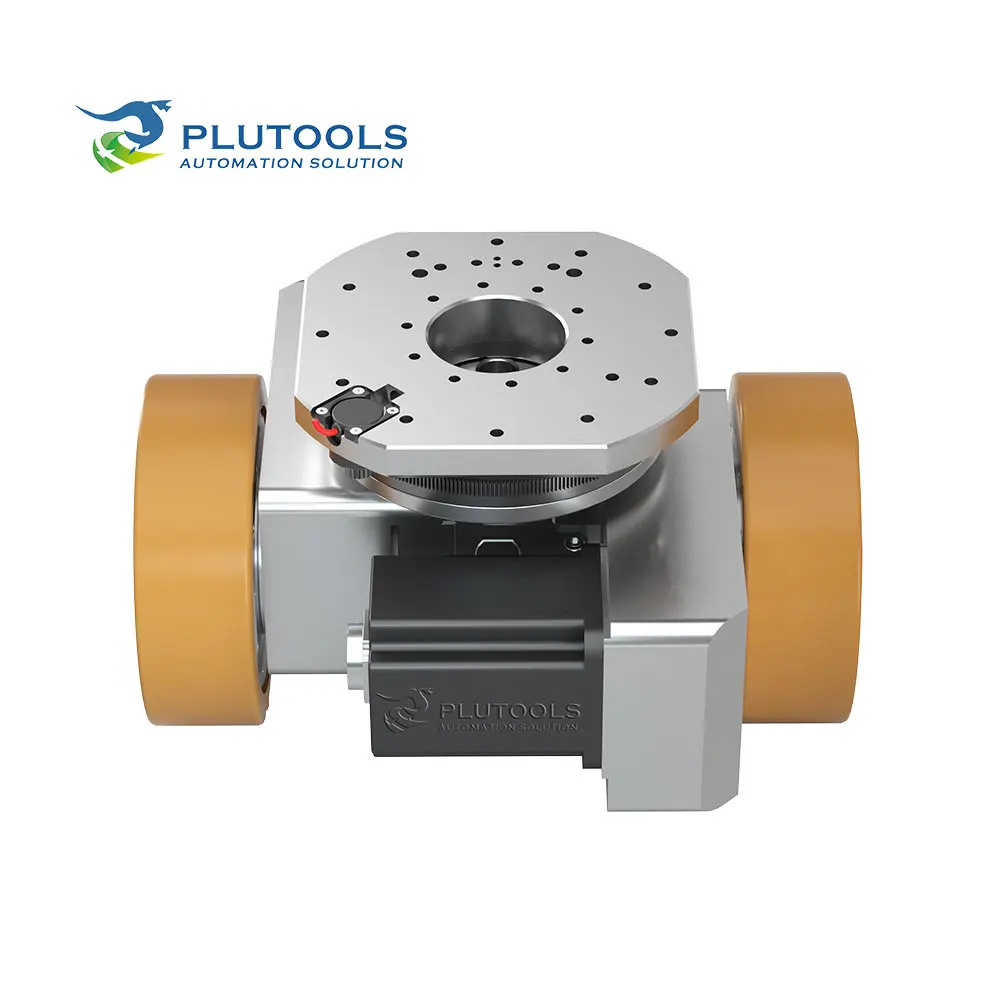 Plutools 5500kg Load dual different drive Wheel with 960Nm for AGV forklift