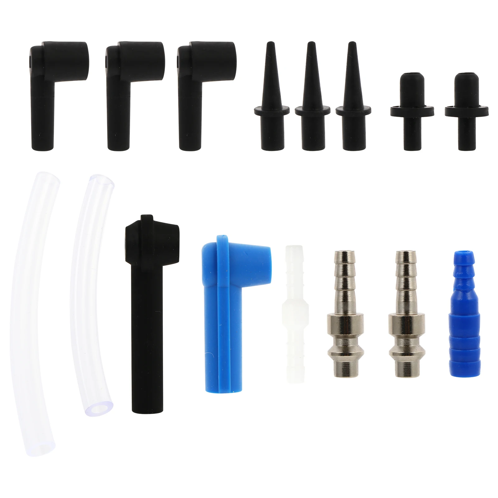 

16 Pcs Brake Fluid Connector Car Oil Transfer Tool Changer Suite Easy Use Bleeder Plastic