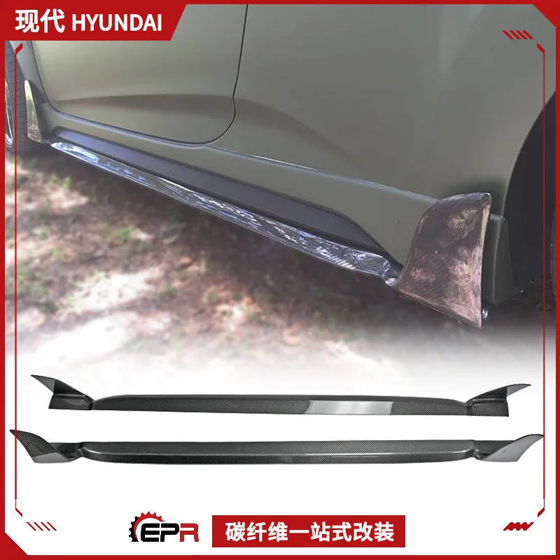 

Подходит для современной Veloster Freesus, модификация Lordpower, широкая боковая юбка объемного звучания, боковая лопата из углеродного волокна