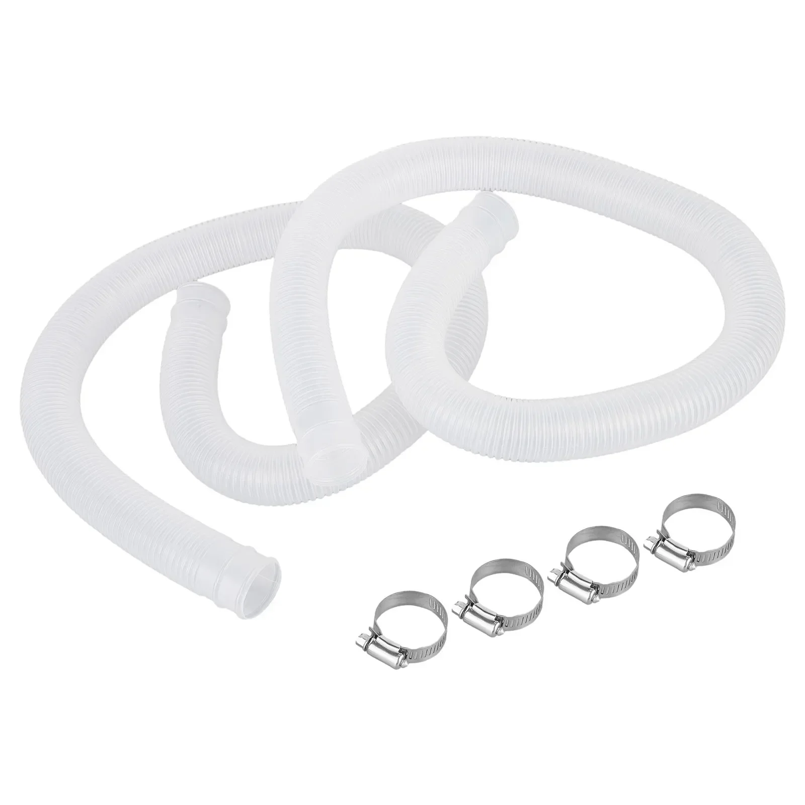 

Pool Hose Pump Replacement Set 1-1/4 Inch Spare 1.25" 2X 39 Inch Accessory Plastic 100cm For Above Ground Pool