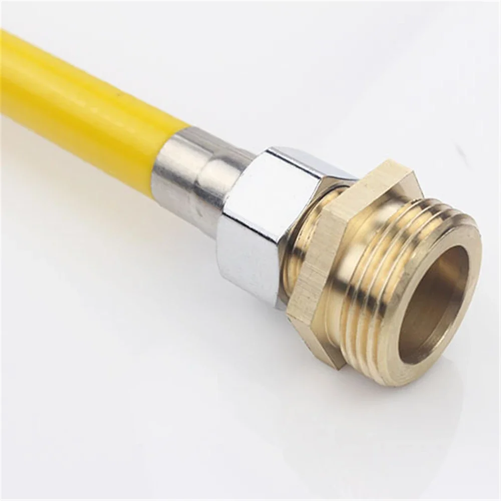 Natural Gas Meter Special Conversion Connector All Copper Thickened Outer Wire Variable Diameter Gas Meter Bellows Connector