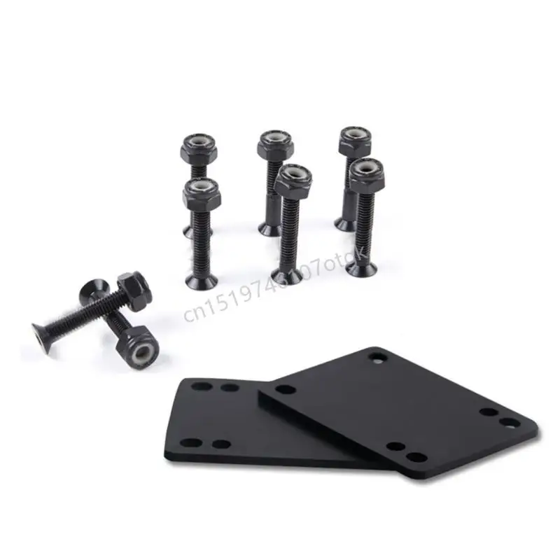 2pcs skateboards عجلات قوس الشاحنة تأثير المقاومة الشاحنات الألومنيوم M68D