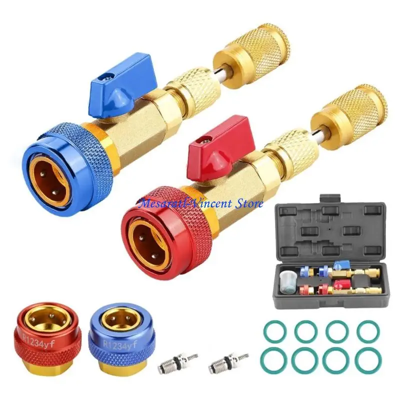 A70F Multifunction Auto Valves Tool Easy to Use Designed for R134a R1234yf R22