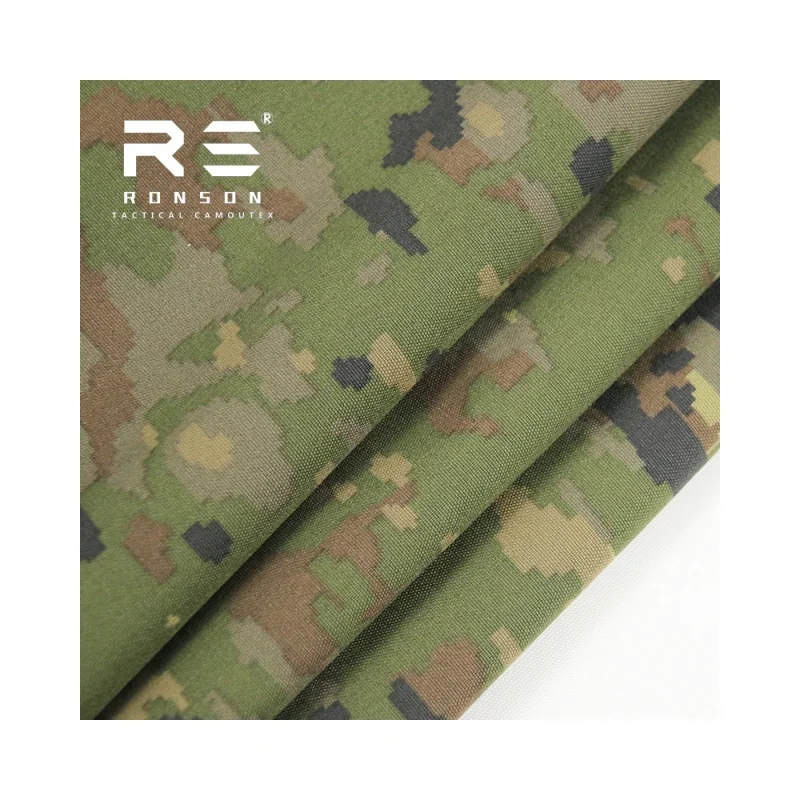 Hot Sale 500D Nylon Oxford Spain Camo Camouflage Tactical Fabric Use for Bag Vest in Stock