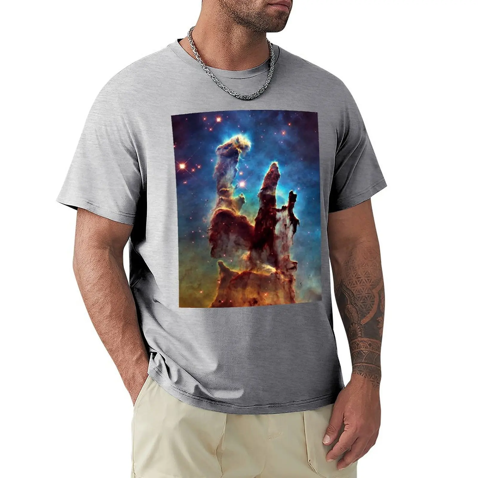 

Pillars of Creation T-shirt new edition for a boy Men's t shirts