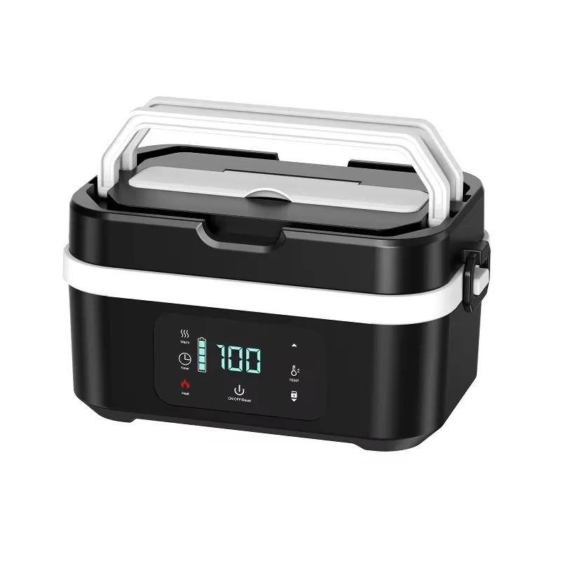 

Trending 2026 Portable Electric Lunch Box 8000mAh Rechargeable Lunch Box with Heating 60w Rapid Hcating Cordless Lunch Box