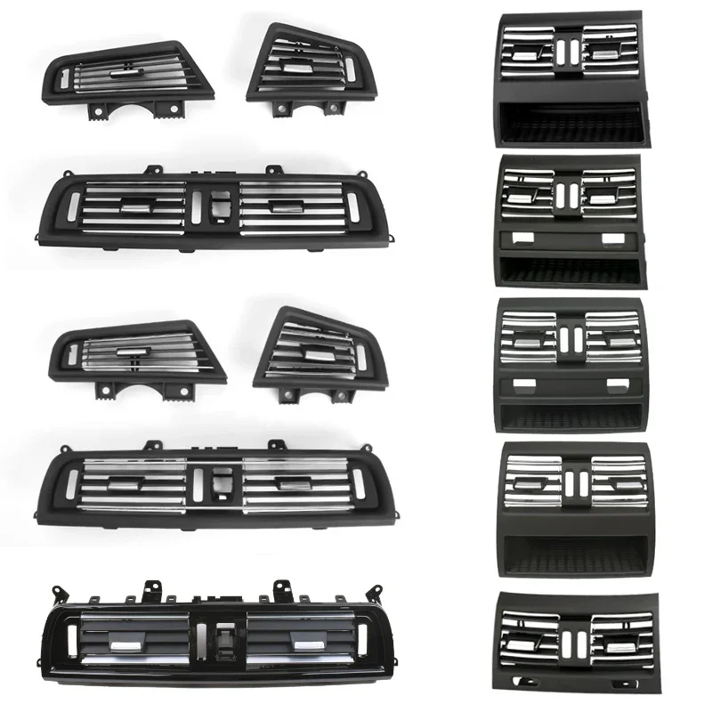 

RHD For BMW 5 Series F10 F11 F18 Dash Console AC Air Conditioner Vent Grille Outlet Grid Replacement 520i 523i 525i 528i 535i