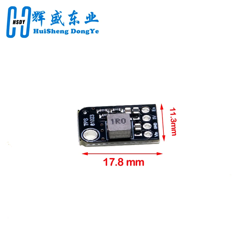 TPS61023 Mini Boost Module 5V 1A Boost Regulator Booster Board Voltage Step Up Boost Module Board from 2-5VDC to 5V