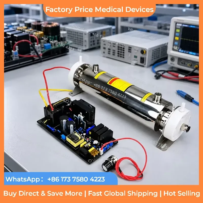 2026 20g/h Quartz Discharge Ozone Tube with Integrated Power Supply Board for Industrial Ozone Generator fastshipping