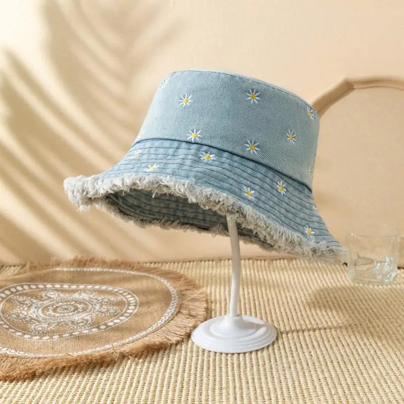 

31BB Fashionable Jeans Fishing Cap Breathable Fishing Hat Sun for Women