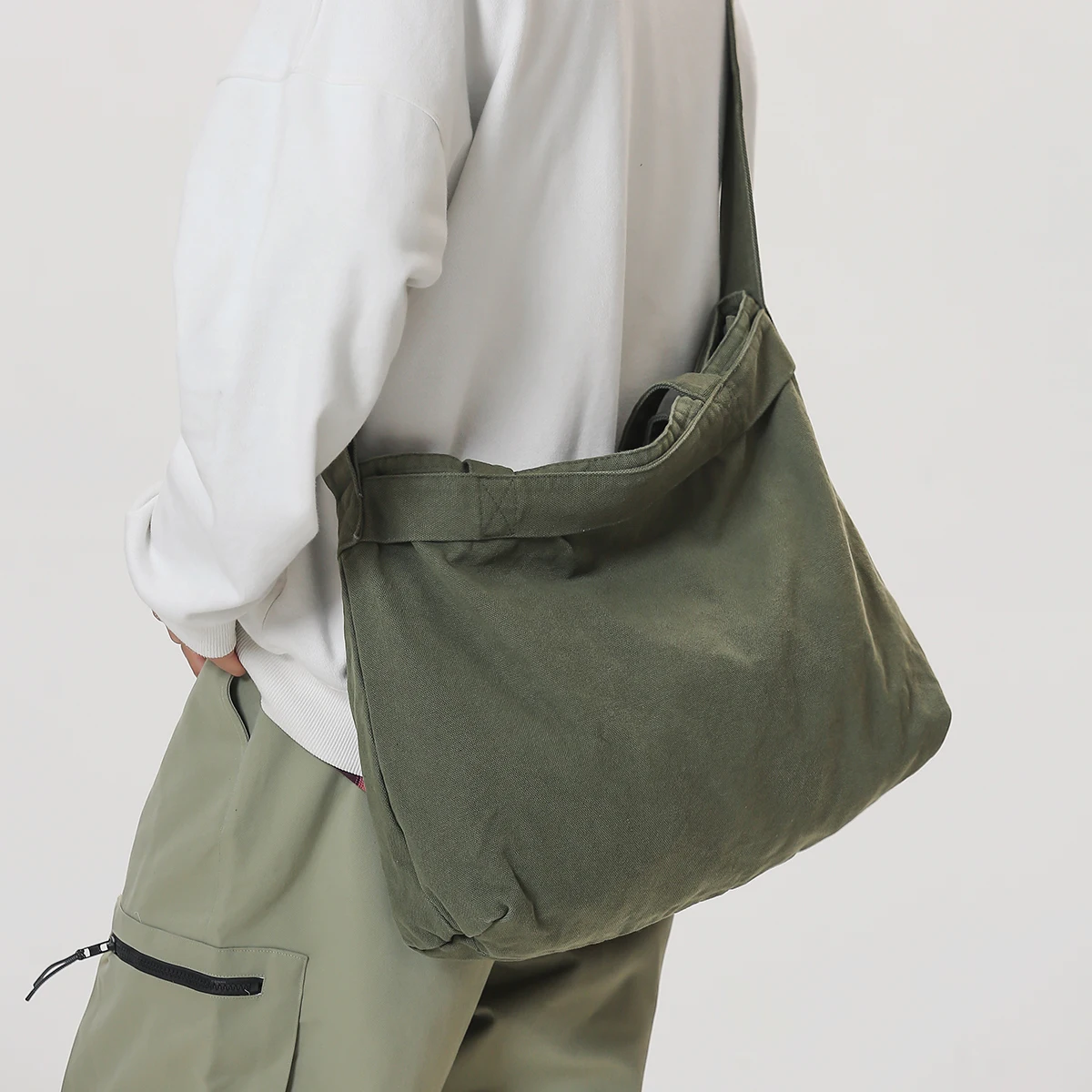 

Большая винтажная женская сумка из холста, вместительная сумка-тоут, сумка через плечо для города, студенческая сумка, дорожная сумка для походов