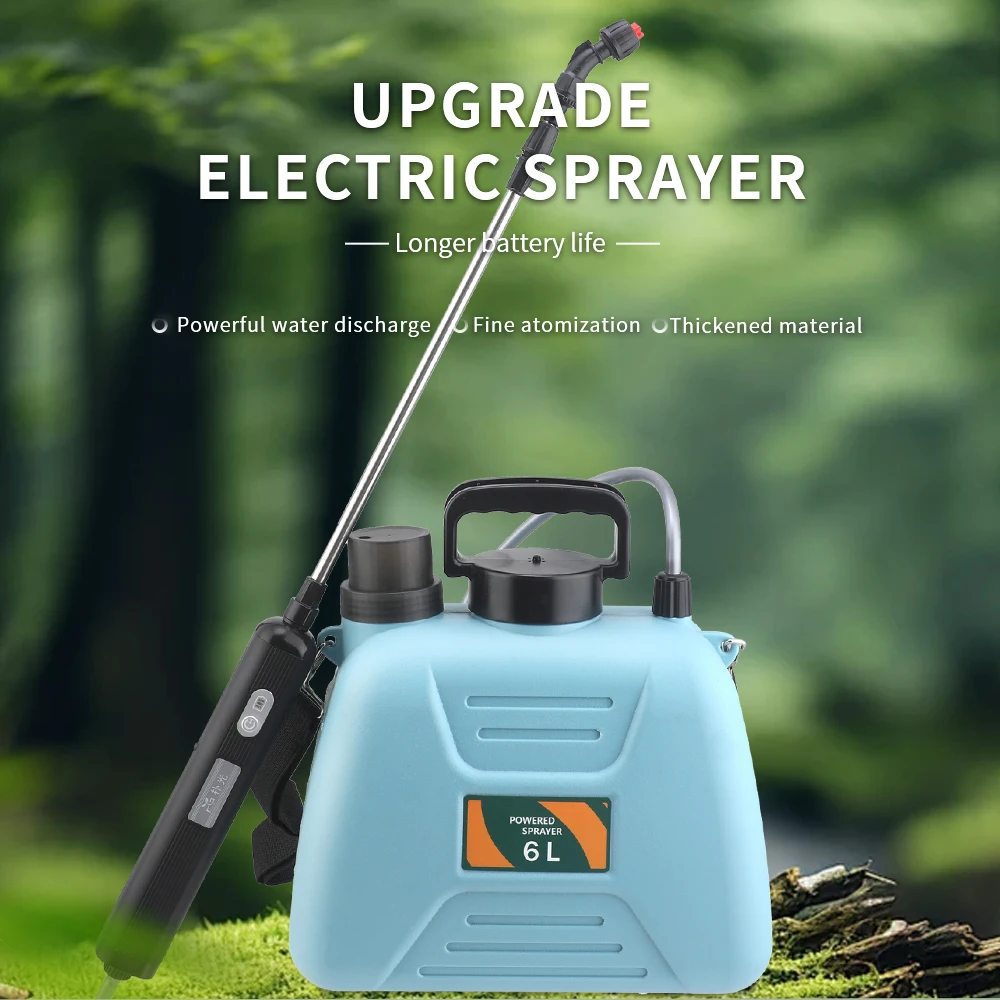 Electric Sprayer Portable Agricultural Sprayer for Home High-Pressure Pesticide Sprayer Garden Watering Flower Mist Machine