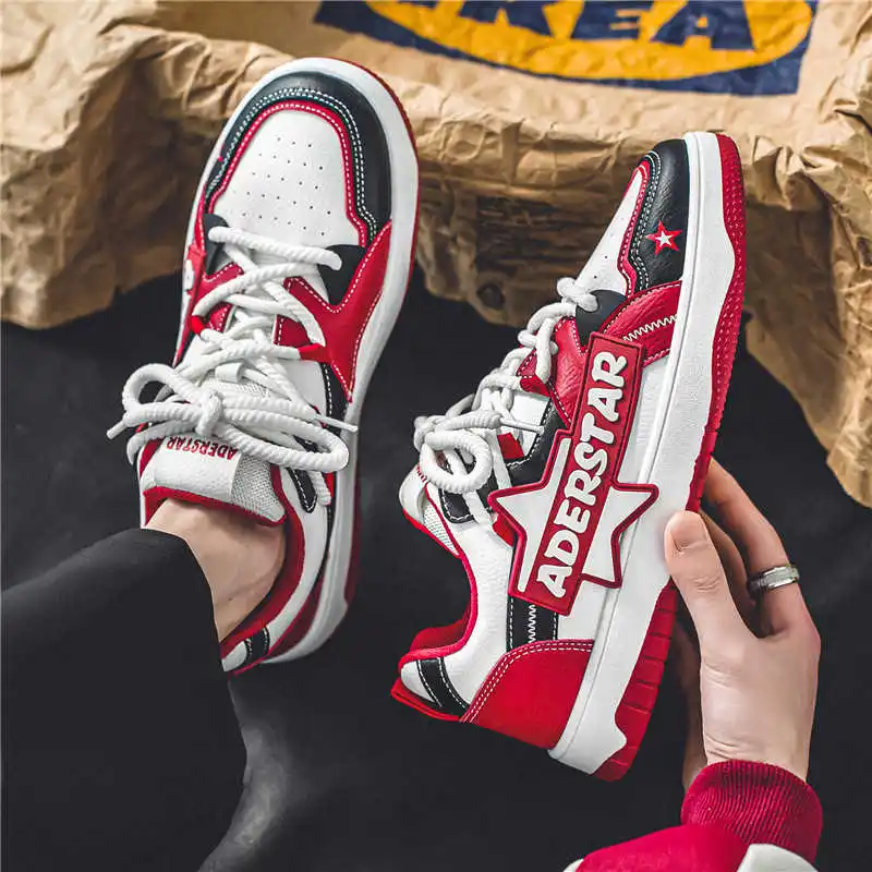 

Round Toe Plataform Basketball Trainers Walking Men's Shoes 15 Sneakers Luxury Brand Men Sport Best Selling Dropship Cheap