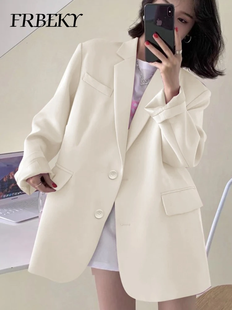 Blazer Woman Spring Summer New Solid Color Suit Jacket Women Korean Fashion Casual Comfortable Suit Woman Clothing Outerwears