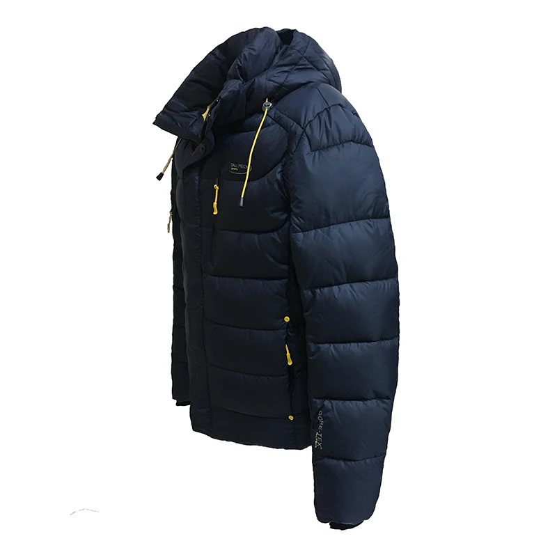 TALIFECK acolchada-Chaqueta de algodón para hombre, de alta calidad Parka acolchada, abrigo cálido de invierno, talla rusa