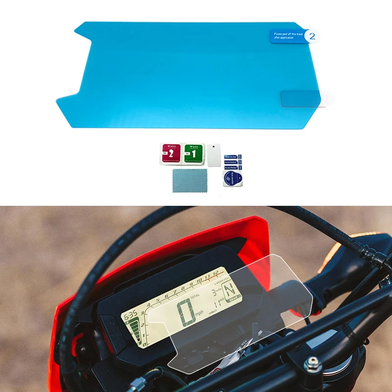 Instrument motocyklowy Film Scratch Cluster Screen Dashboard Protection dla Honda CRF300L CRF300 Rally CRF 300 L 300L 2021-2023