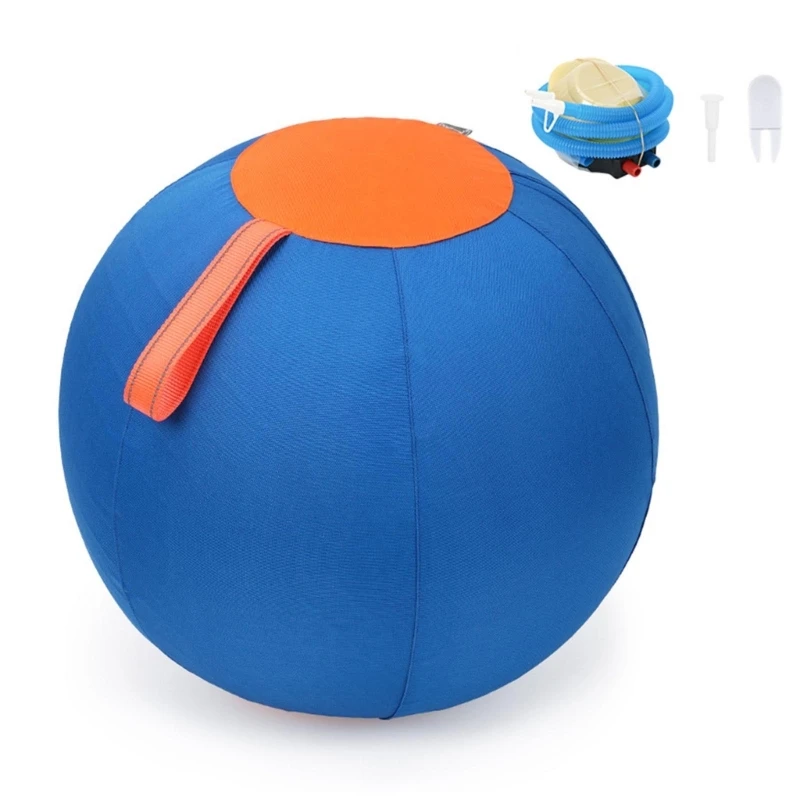 Dogs Herding Ball Toy Physical Activity Outdoor Inflatable Ball Toy Herding Ball Toy Pet Mouth Clean Training Toy