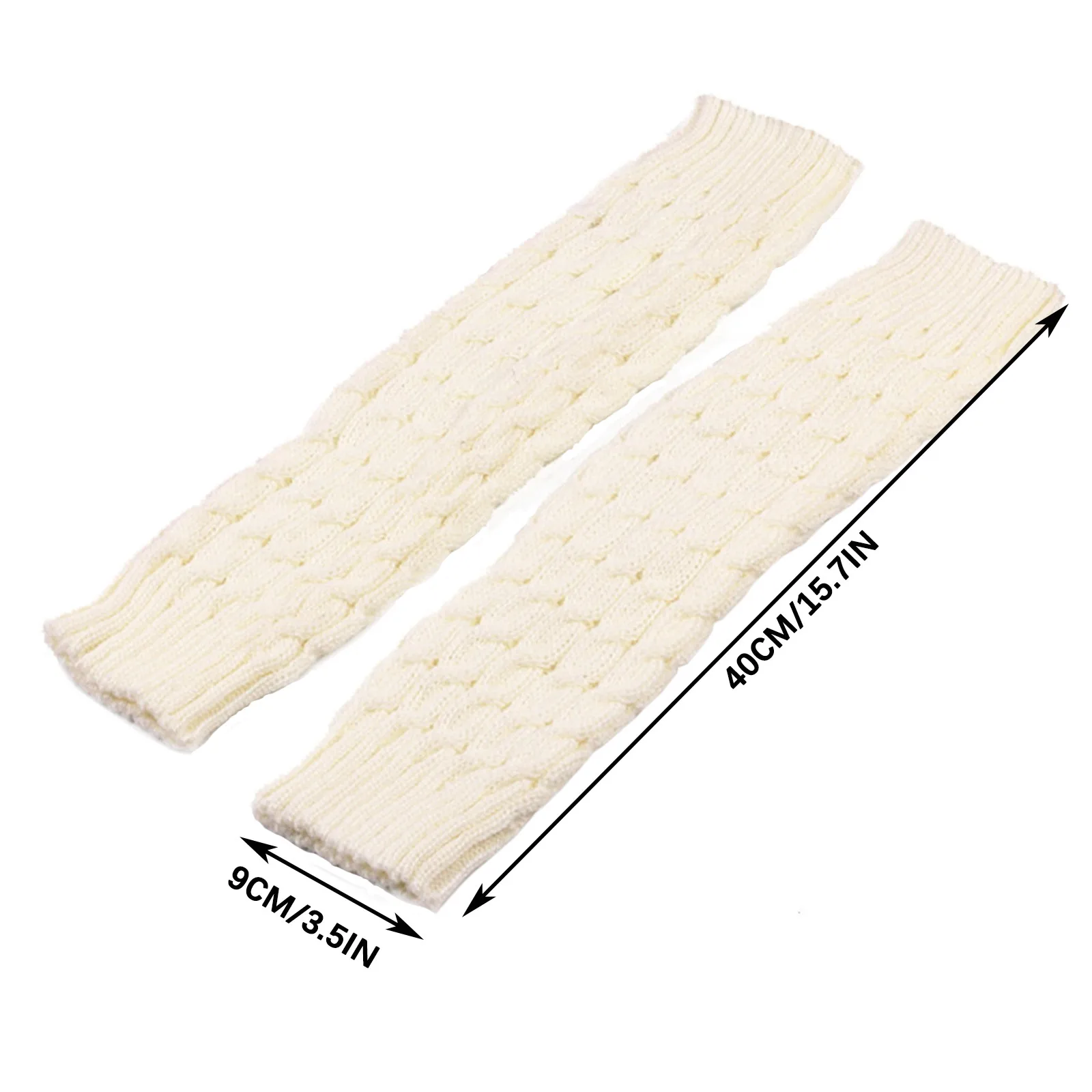 New Fashion Autumn and Winter Kneepad Leg Warmer Girls Solid Pile Heap Socks Crochet Leg Warmers Boot Daily Versatile Leg Covers