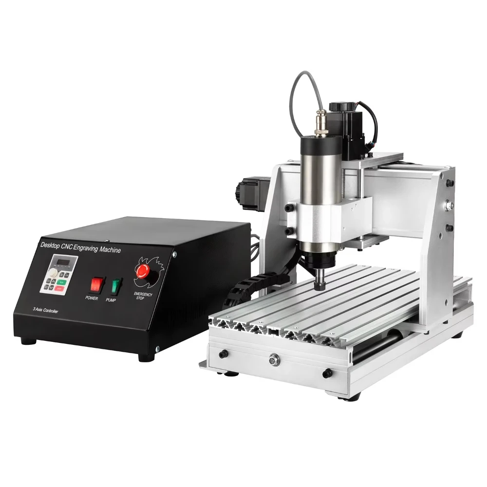 Engraver Drilling and Milling Machine for Wood PCB Brass Aluminum Mini CNC Machine 3020 3 Axis Desktop Mini CNC Router