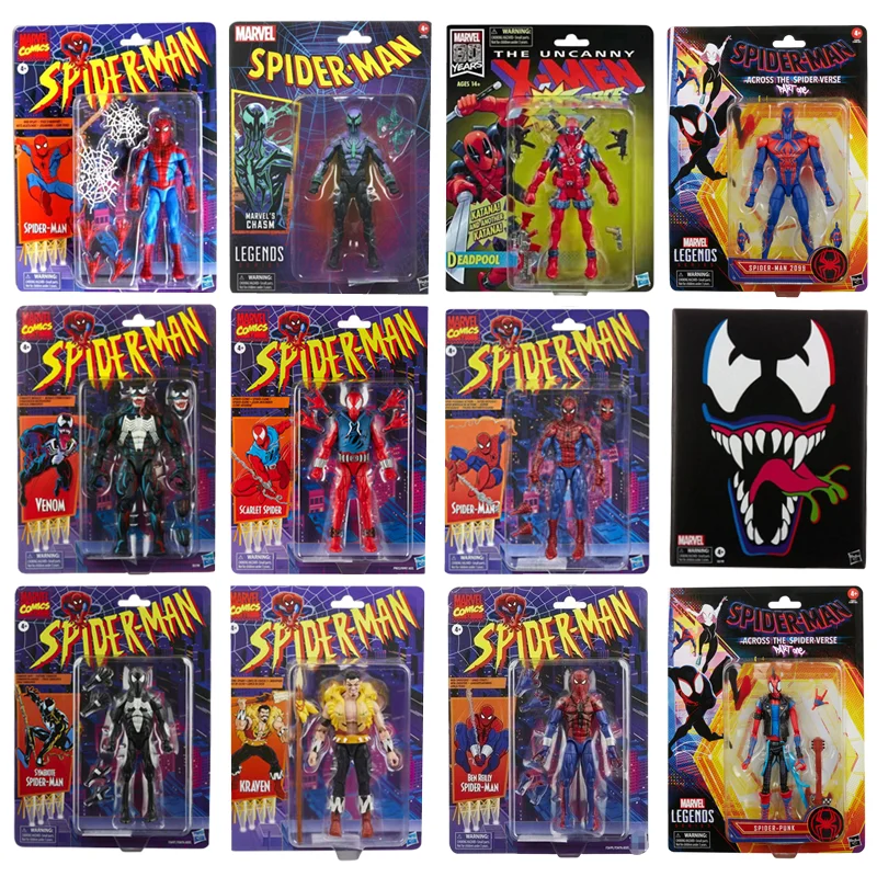 2099 1/12 ML Spider Man Model postaci zabawki legendy Deadpool Venom Avengers kolekcja lalek dzieci na prezent-zabawka