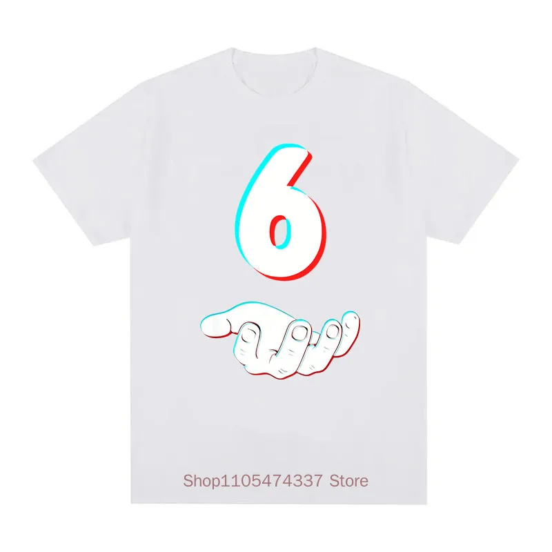 Six Seven Print T-shirts for Men Women Summer Casual Fashion Loose Funny Streetwear Tops Crew Neck Short Sleeve T-shirts