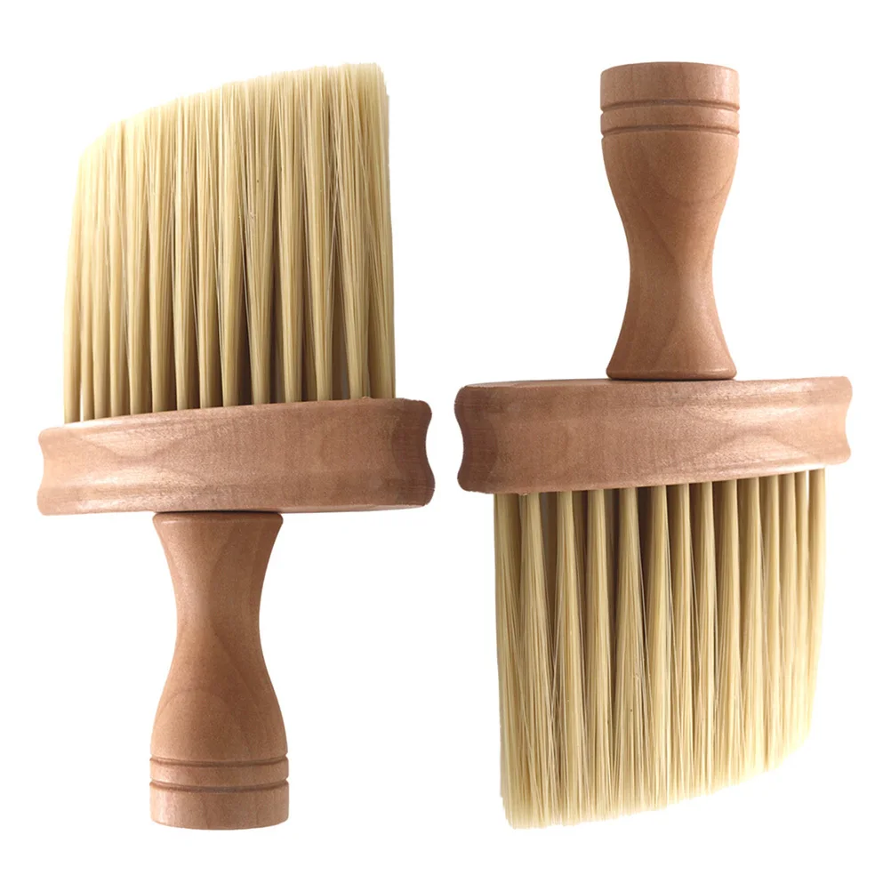 

2Pcs Guitar Cleaner Brush Wooden Handle Long-Lasting Musical Instrument Cleaning Tool for Strings Fretboard Violin Drum