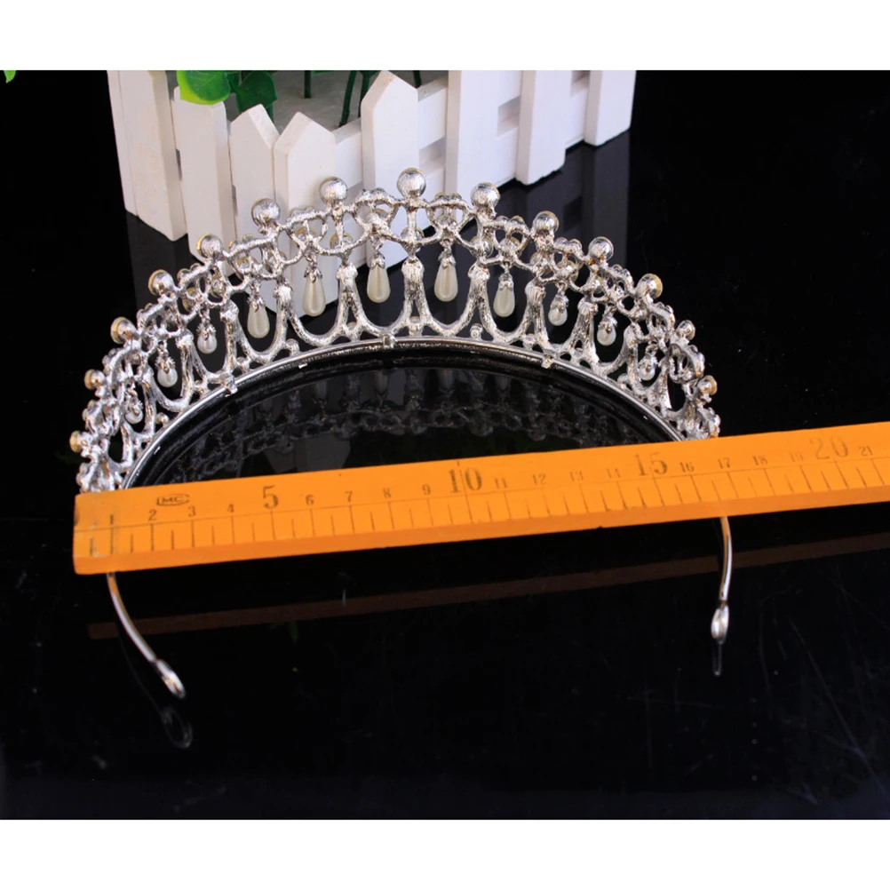 

Delicate Glitter Headband Women Bridal Crown Rhinestone Hairband Wedding Tiara Party Evening Prom Hair Accessories