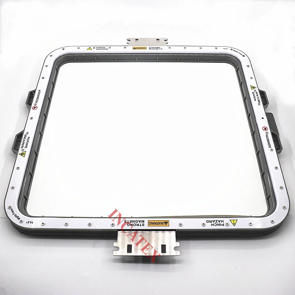 Good Quality Tajima China Cap Household Embroidery Machine Magnetic Frame Hoop 370x370mm 14.5x14.5 Inches Length 495mm