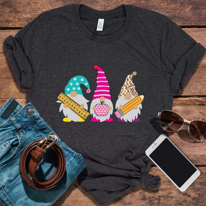 

Gnome Teacher Shirt Gnome Teacher Shirt Back To School Shirts Cute Teacher Shirt Teacher Gift Ideas Graphic Tees Summer