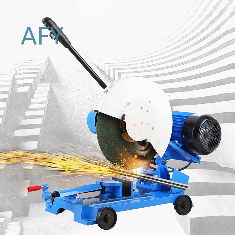 for Cutting Machine High Power Industrial Grade 400 Profile Cutting Machine for All Copper Motor 3KW Three Phase 380V Metal