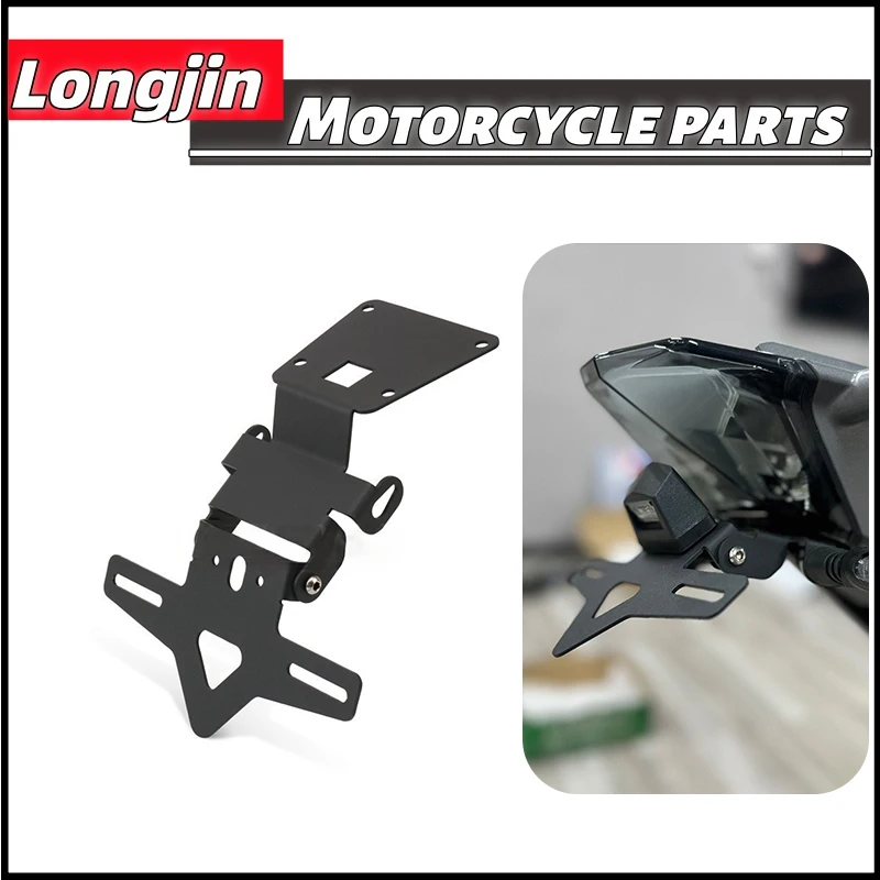 

Motorcycle License Plate Holder Rear Short Tail Stock Light Tailstock Holder Bracket KitFit For ktm390 390duke 2024-2026