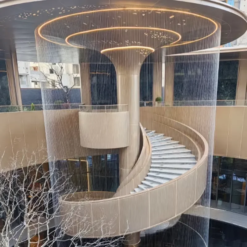 for Rain Curtain Artificial Waterfall LED Light Indoor Home Hotel Decoration High Quality Water Feature Fountain Wall Decor