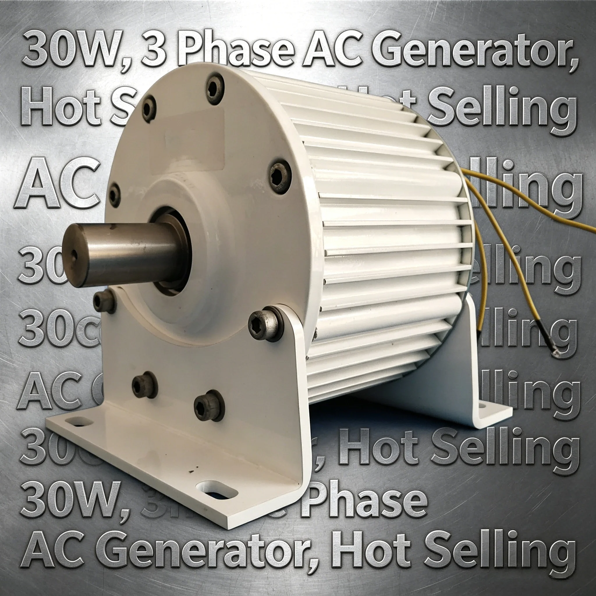 

Высокоэффективный бесщеточный генератор с постоянными магнитами (PMG) 30000 Вт, 380 В, трехфазный, с низким крутящим моментом, для ветро-гидроэнергетических систем
