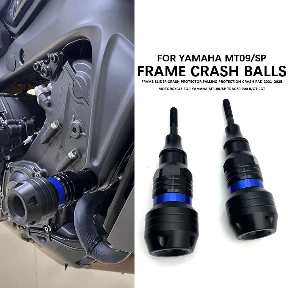 

Motorcycle For YAMAHA MT-09/SP TRACER 900 9/GT Frame Slider Crash Protector Accessories Falling Protection Crash Pad 2021-2025