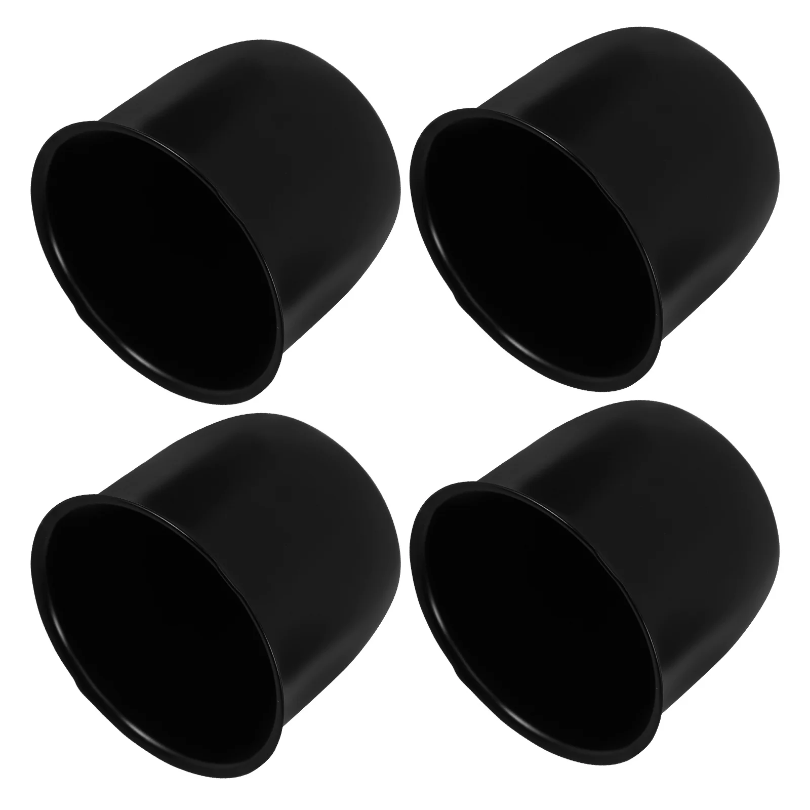 

4pcs 108Mm Metal Wheel Hub Covers Dust Protection For Trailer Axle Easy Installation Compatible With Rv Semi Truck Utility