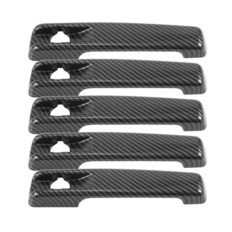 

A20K-Car Carbon Fiber Exterior Door Handle Trim Cover For Mercedes Benz G Class W463 W464 G65 G55 G63 G500 G550 2019-2020