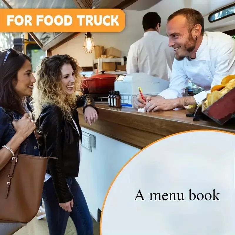 Restaurant Guest Check Book & Guest Receipts Carbonless Waitress Notepad & Checks for Better Readability