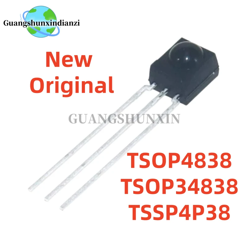 10PCS/Lot New original TSOP4838 TSOP34838 TSSP4P38 Best Quality In Stock