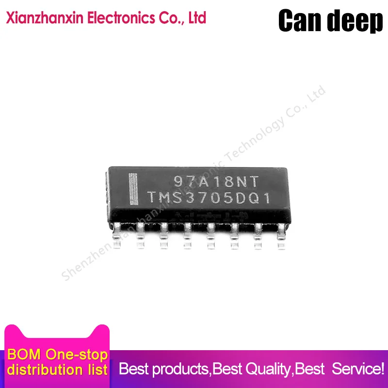 1pcs/lot TMS3705DDRQ1 TMS3705DQ1  TMS3705 SOP-16 Rf card  chips in stock