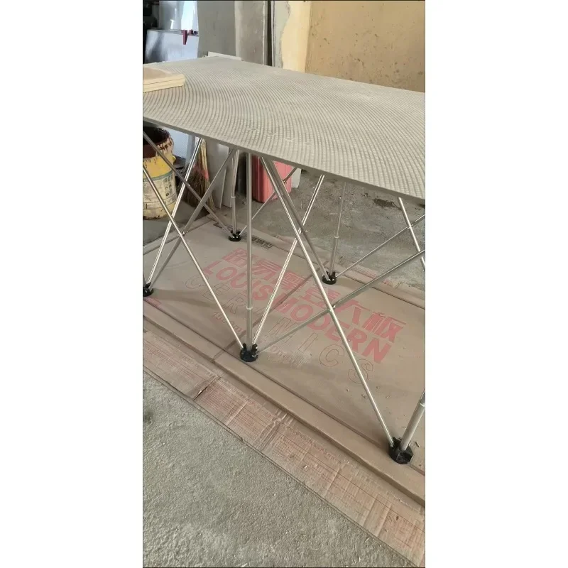 Multifunctional Wooden Work Console Aluminum Alloy Spider Leg Folding Telescopic Workbench Telescopic Console
