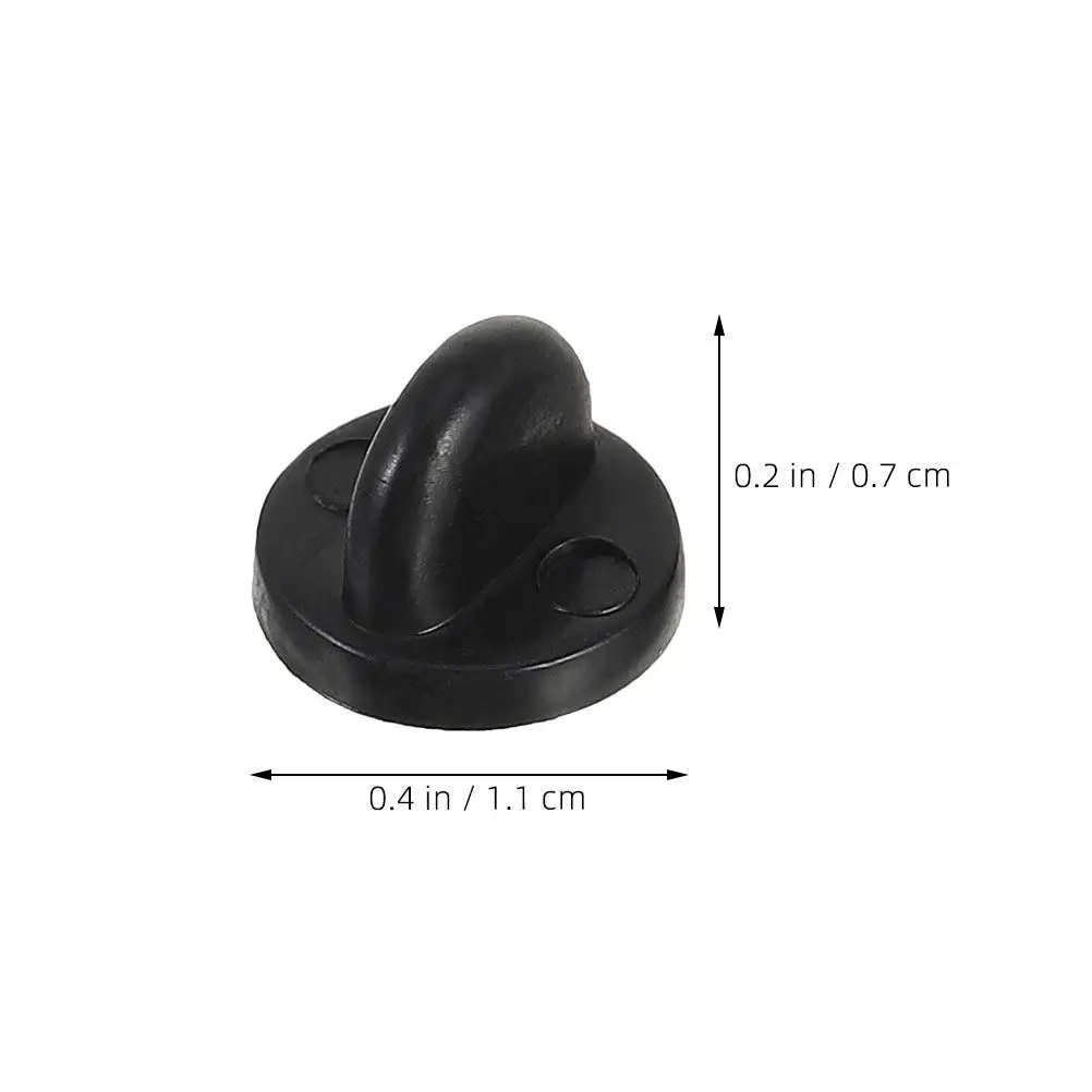 300Pcs Smooth Rubber Butterfly Clutch Pin Backs No-Slip Locking Backing for Badges Brooches Lapel Pins Enamel Pins Hats Ties