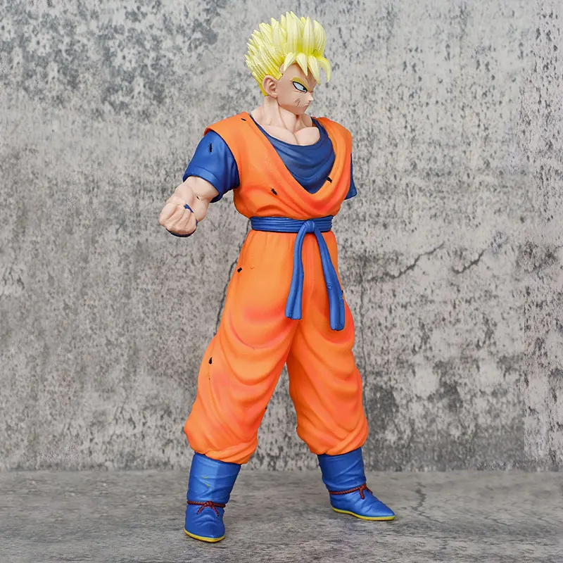 Dragon Ball Z Action Figure, Son Gohan, Braço Quebrado, Future Anime Figure, SSJ Gk, Coleção de Estátua, Brinquedos Bonecas Modelo, Presente, 30cm