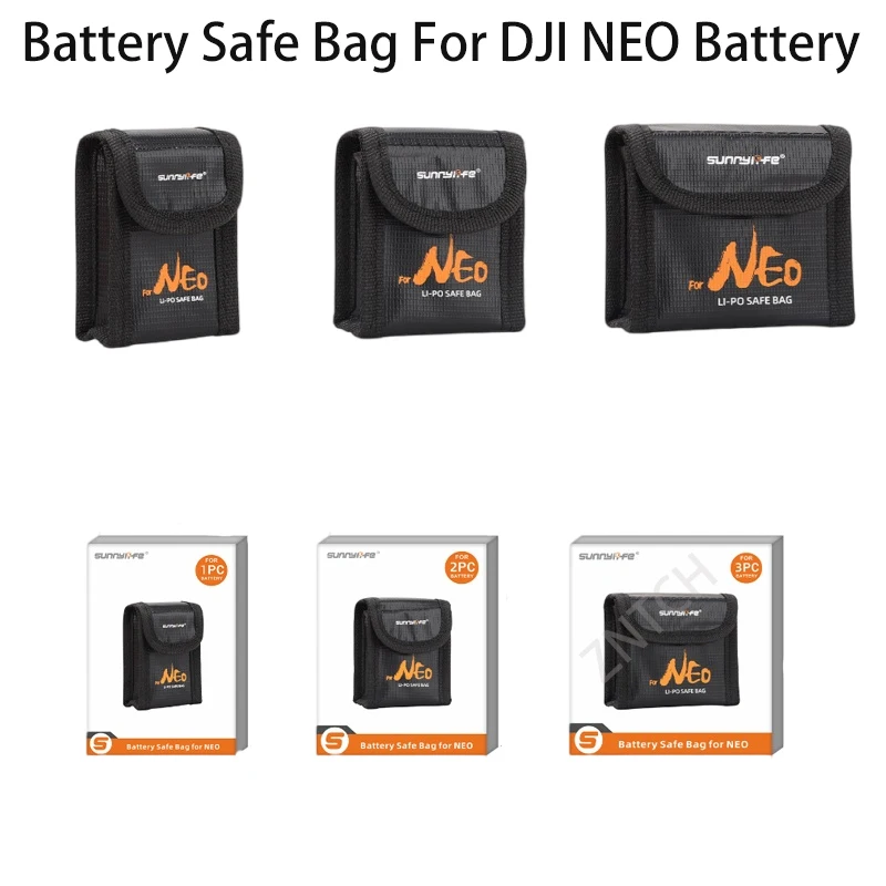 Dji Neoドローン用バッテリーバッグ,バッテリー収納ケース,防爆,保護,アクセサリー